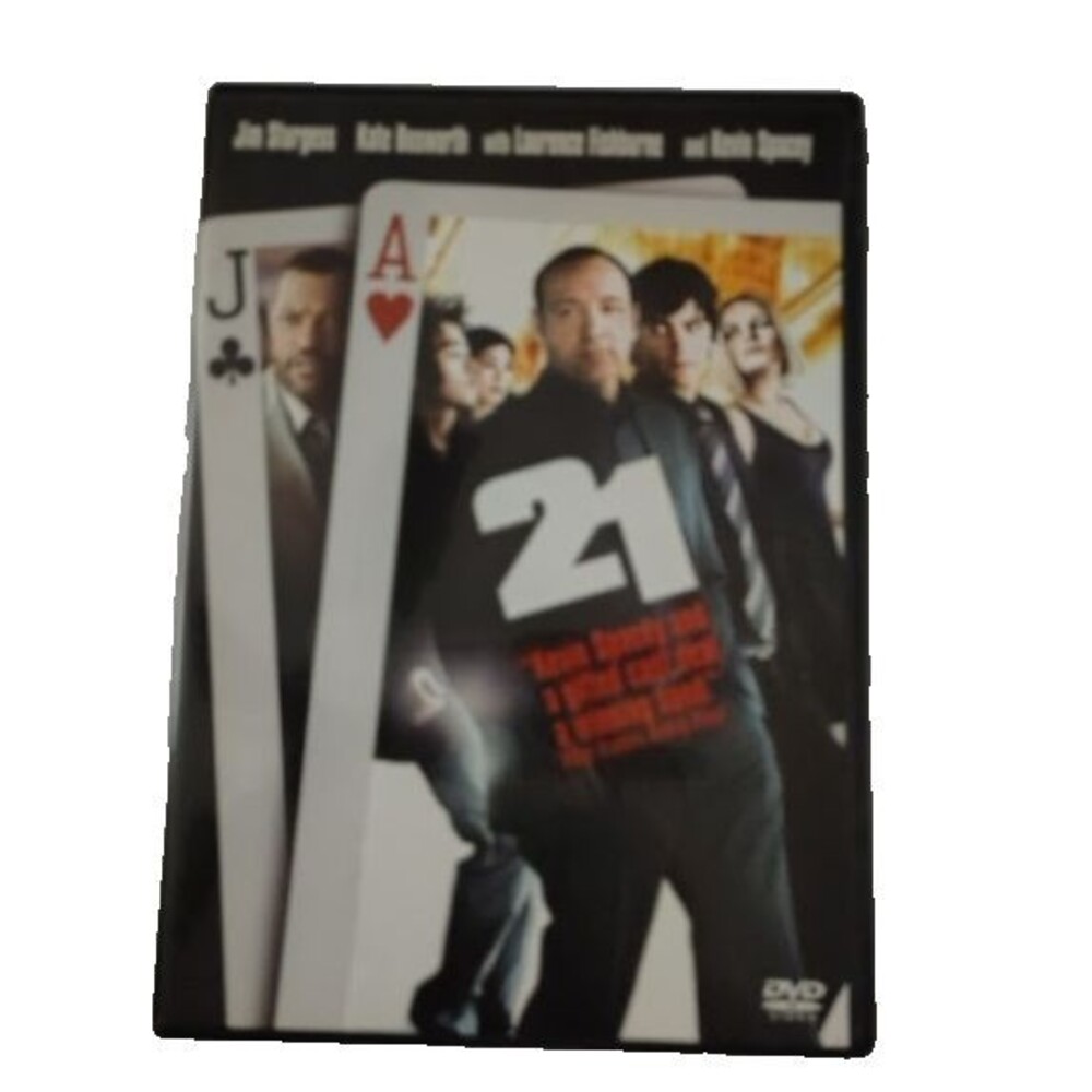 21 DVD Suspense Action Movie 2008 Kate Bosworth Kevin Spacey PG 13